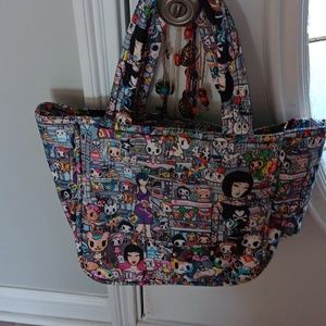 LESPORTSAC TOKIDOKI oriental themed shoulder bag  nwt marked down FIRM